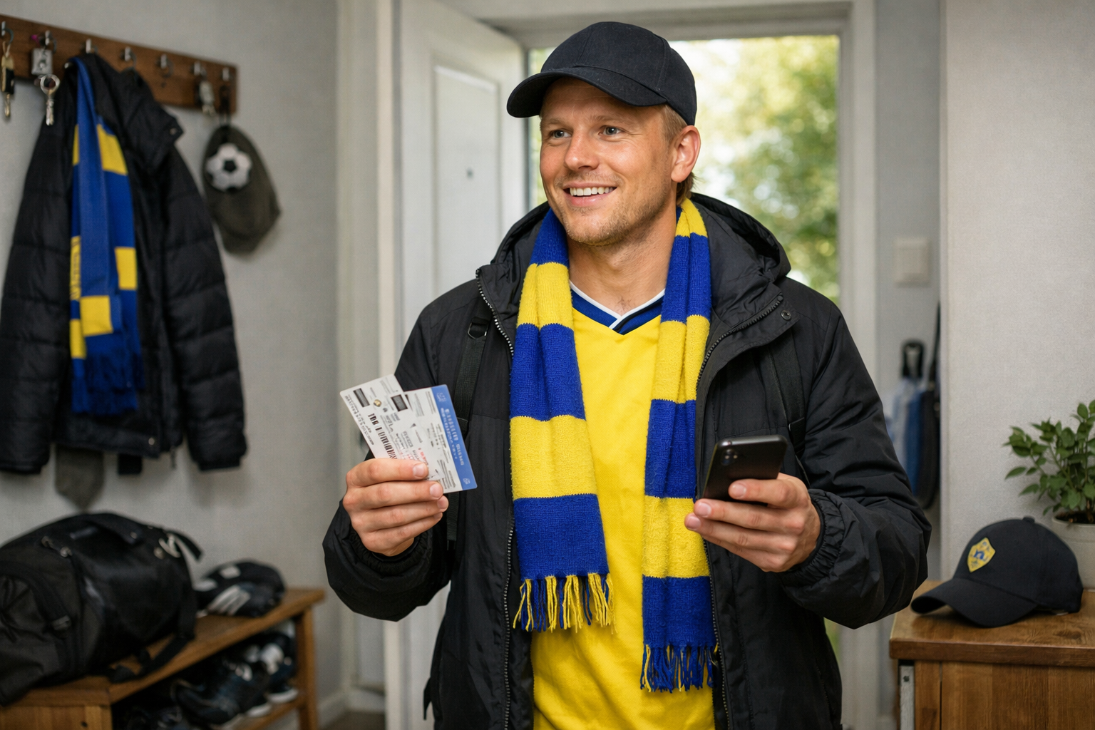 Bortamatchen som vardagsprojekt – så förbereder sig svenska supportrar