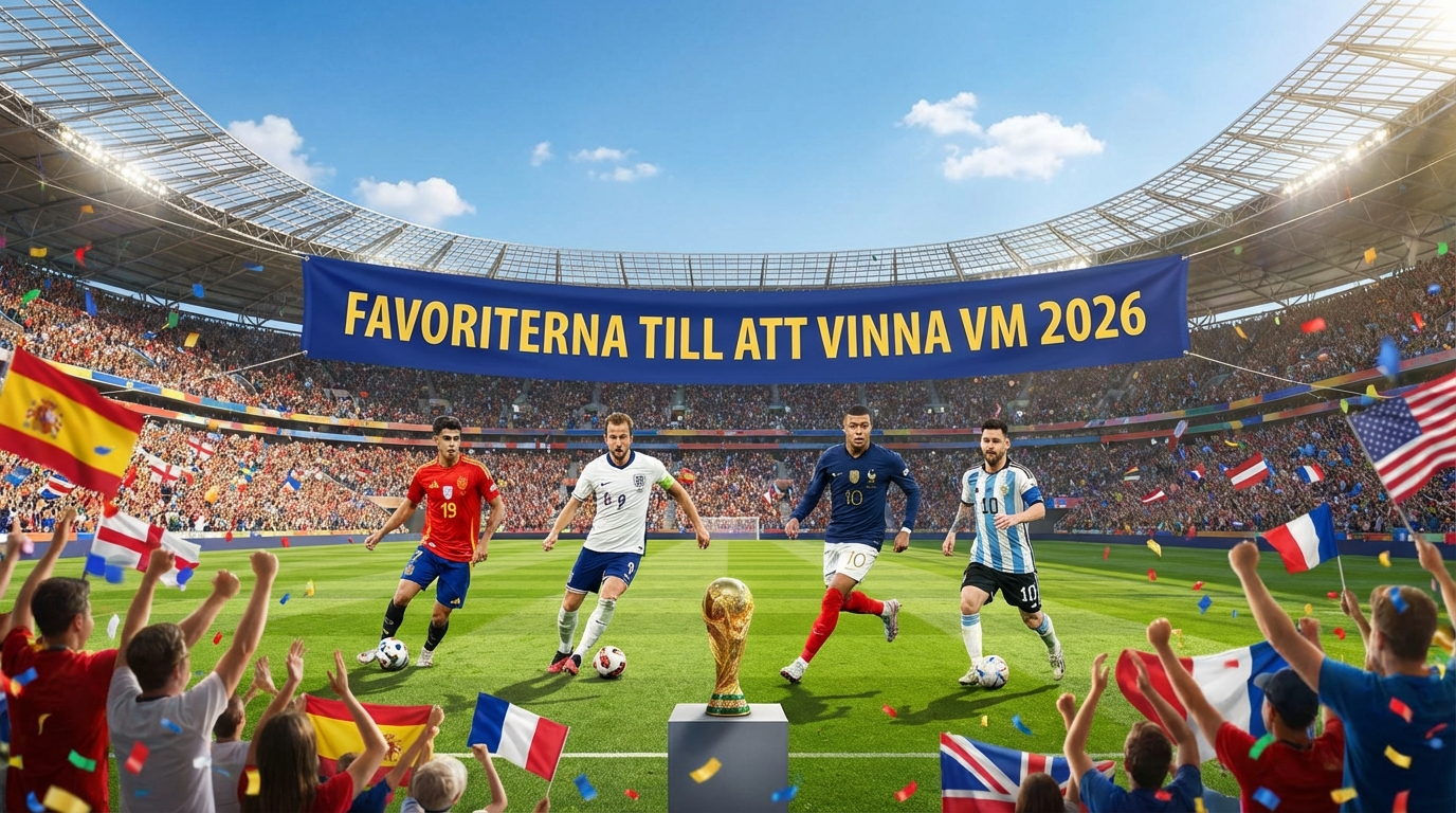Favoriterna till att vinna VM
