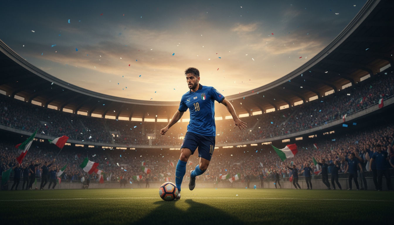 Italiens herrlandslag i fotboll – historia, trupp och matcher