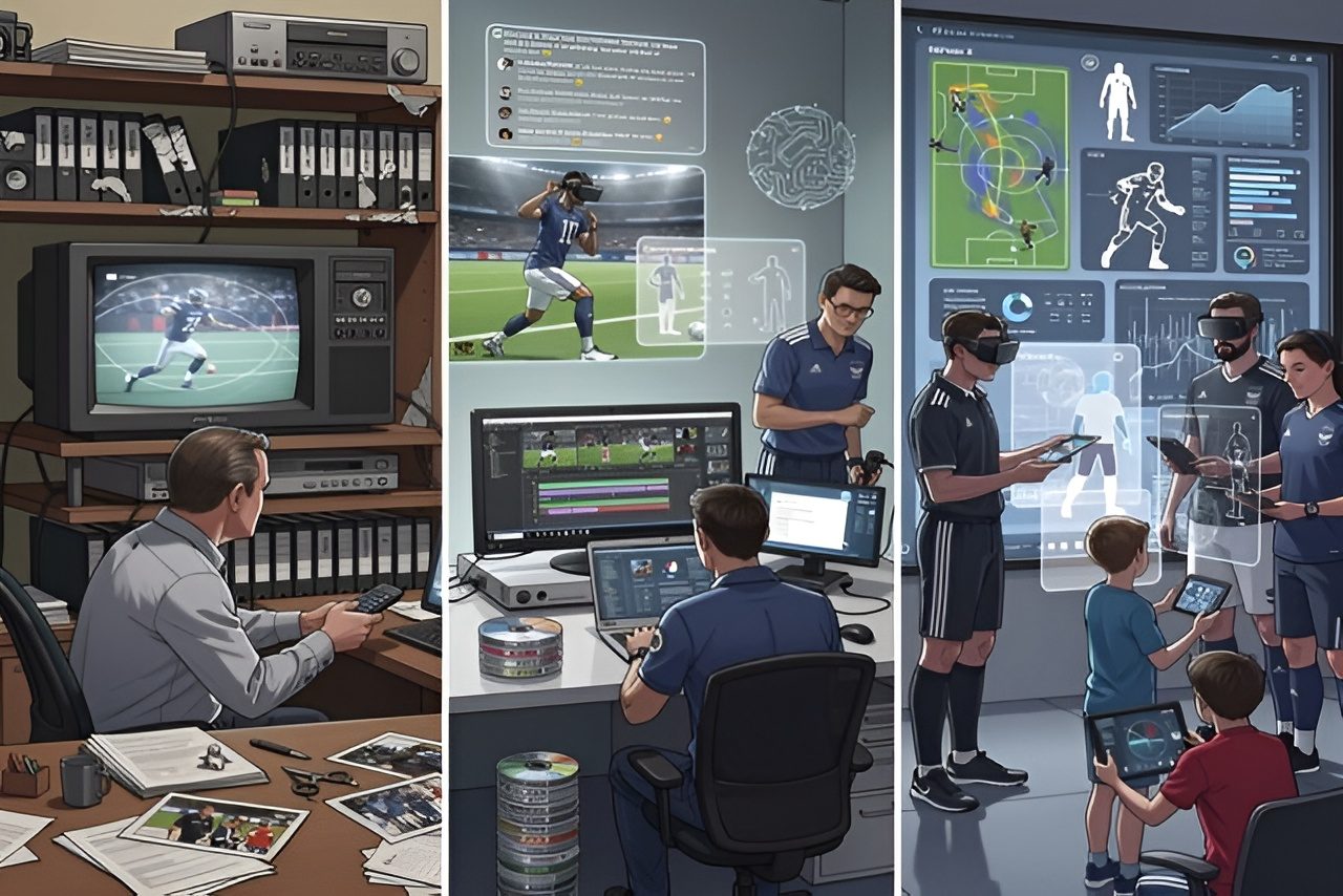 Från VHS-höjdpunkter till datapaneler: Hur sportanalys har utvecklats sedan 90-talet